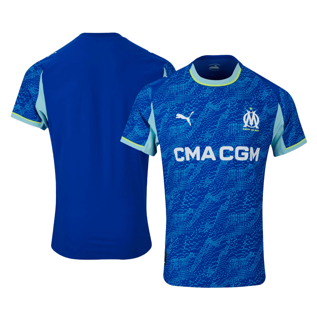 Olympique Marseille Derde Shirt 2025/26 Blauw Authentiek