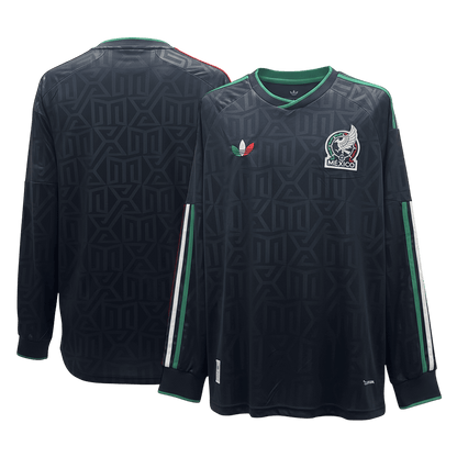 Mexico Shirt Lange Mouwen - Wereldbeker 2026 Zwart