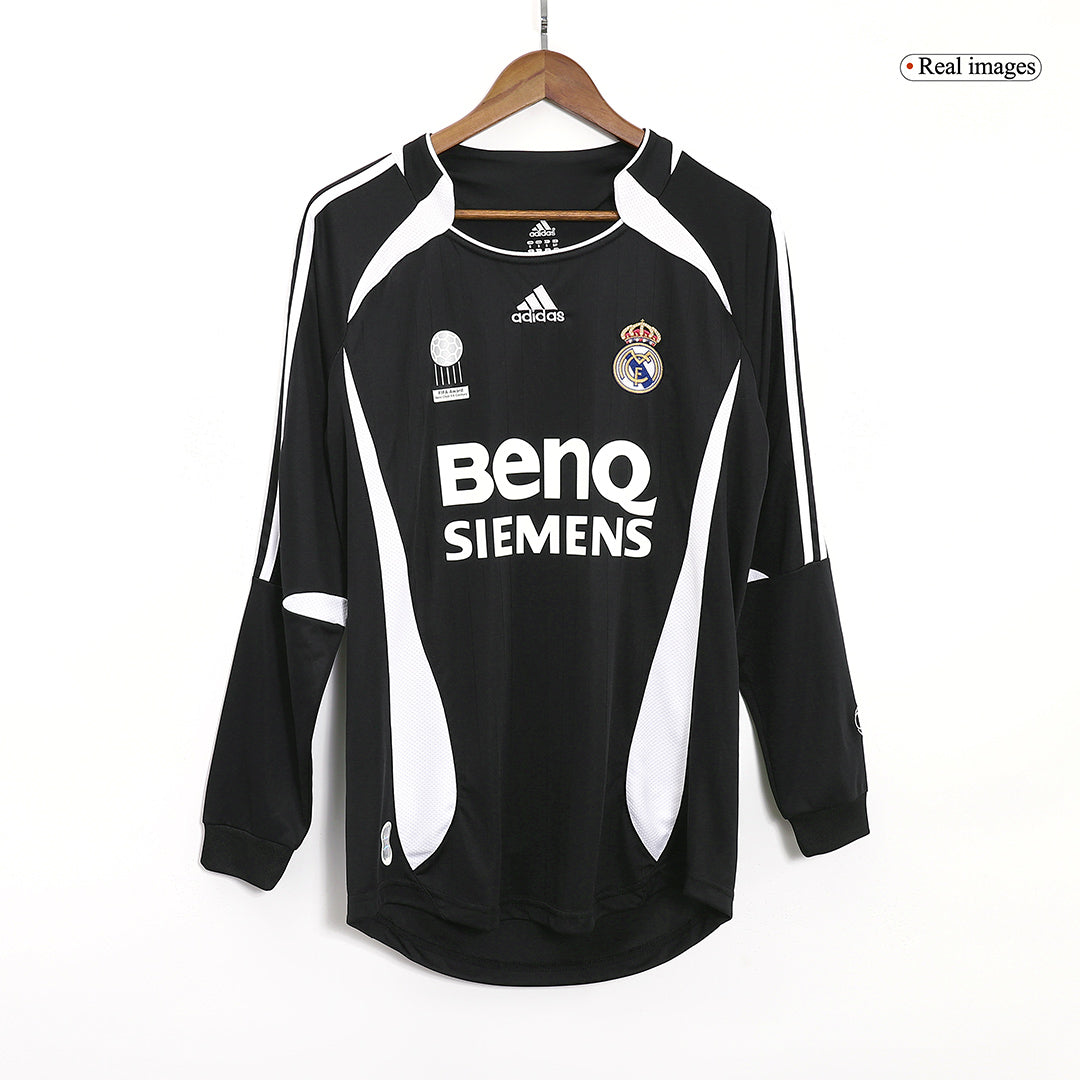 BECKHAM #23 Retro Real Madrid Uit Thuisshirt Lange Mouwen 2006/07