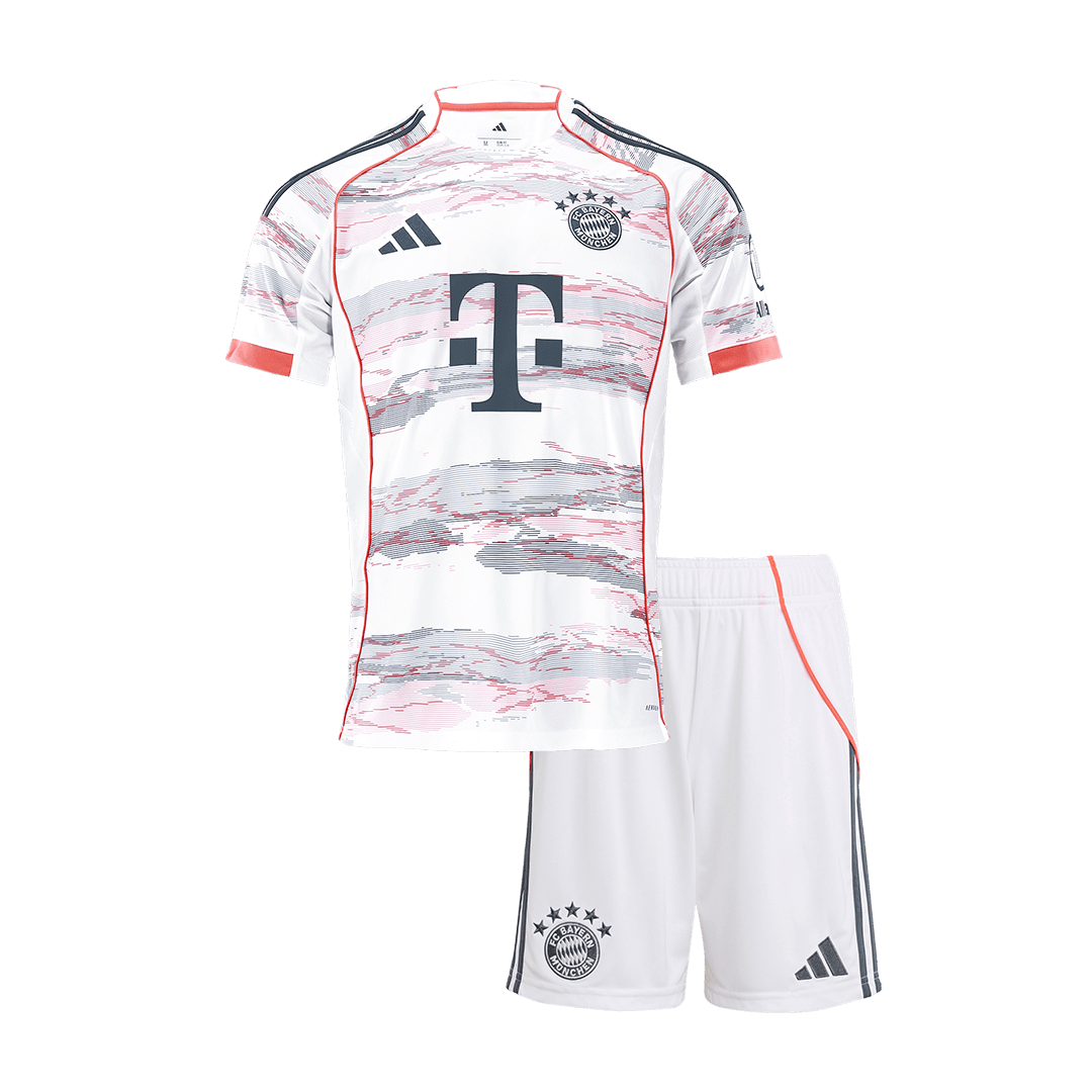 München Uit Tenue 2025/26 Kinderen Wit