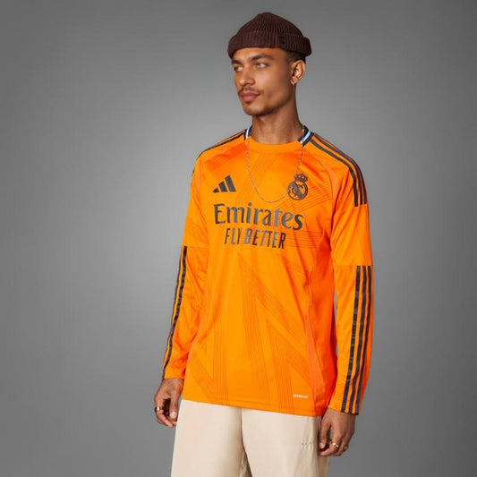 Real Madrid Uit Thuisshirt Lange Mouwen 2024/25