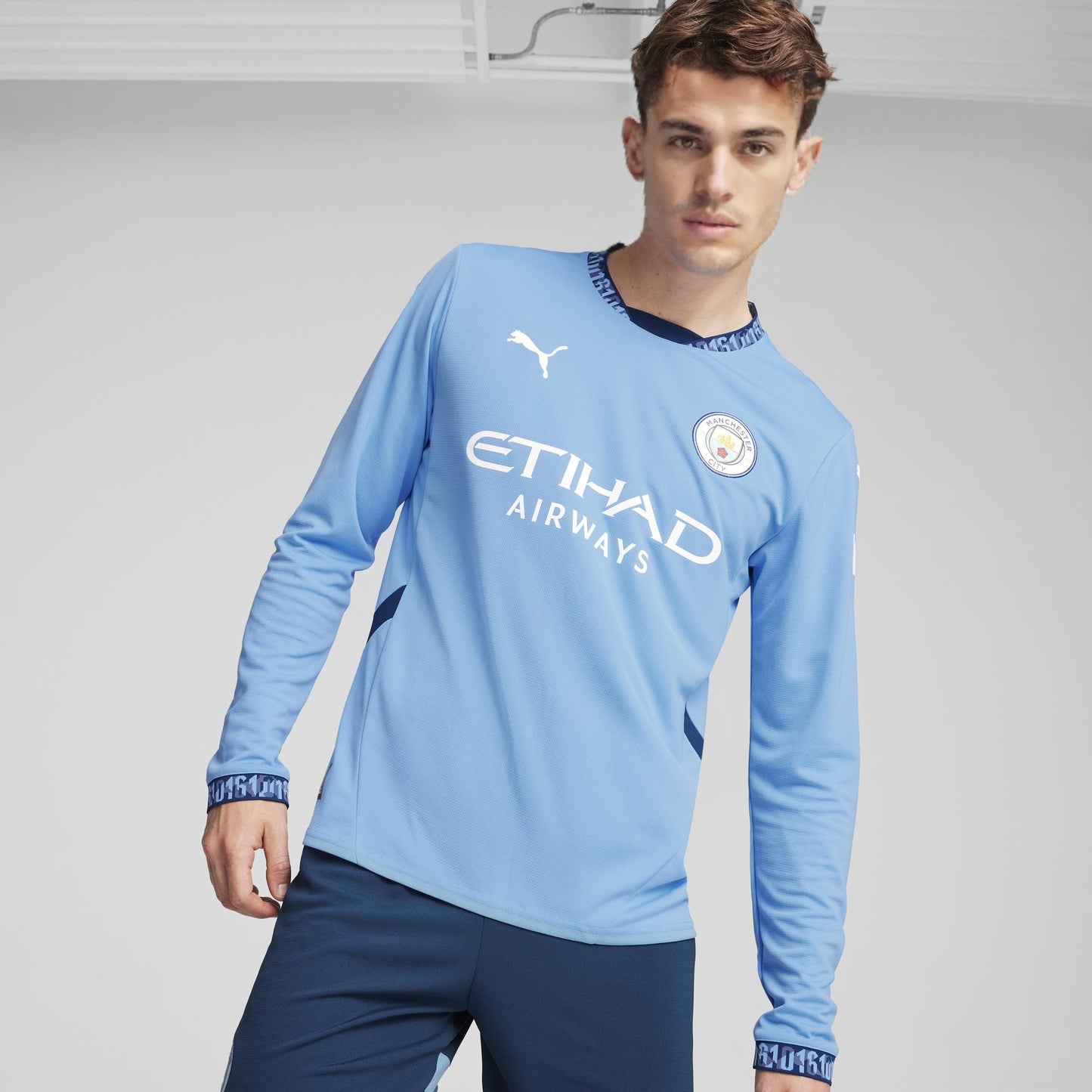 Manchester City Thuisshirt Lange Mouwen 2024/25